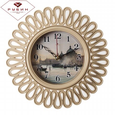 2613-101 (в кор.10шт.) - Часы настенные круг витой [01083494]