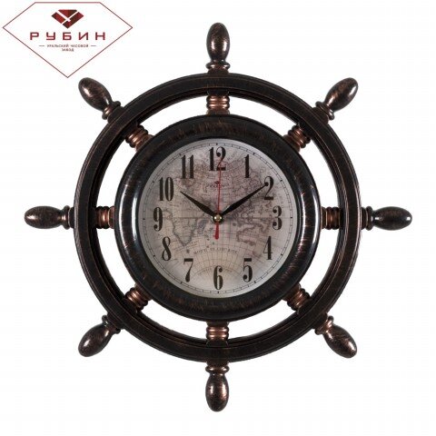 3615-105 (в уп.10шт.) - Часы настенные Штурвал, ко [01083537]