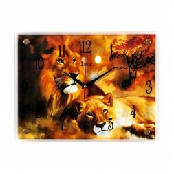 3040-653 (в кор.8шт.) - Часы настенные квадрат.&amp;quot;Ле [01073881]