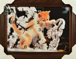 30х40 723 - Часы-картины настенные в багете Успех, [01084663]