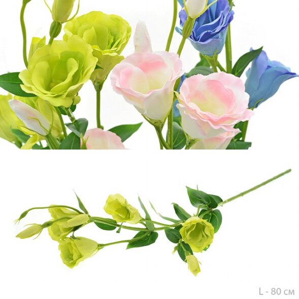 655622 (в уп.60/240шт.) - Цветок искусственный Эус [01102690]