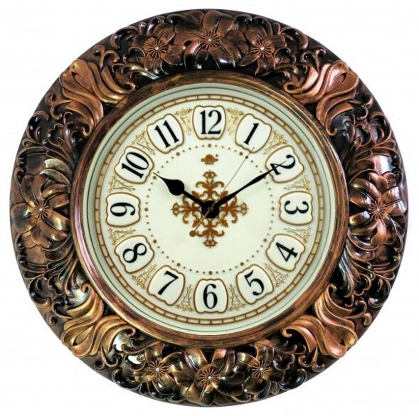 7754k BR (в кор.8шт.) - Часы настенные WORLD, меха [01086426]