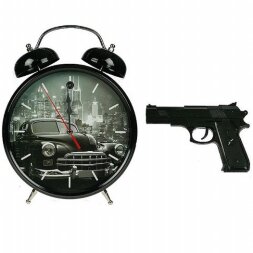 232420 (в кор.8шт.) - Часы-будильник&amp;quot;Меткое пробуж [01040922]