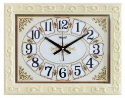 7754k W (в кор.8шт.) - Часы настенные WORLD, механ [01086428]