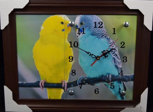 30х40 786 - Часы-картины настенные в багете Успех, [01076674]