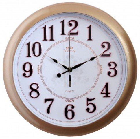 7773k GH (в уп.10шт.) - Часы настенные WORLD, квар [01083744]