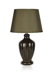 А-LE8754 Brown+Brown абажур, размер: 230*230*390мм [01103442]