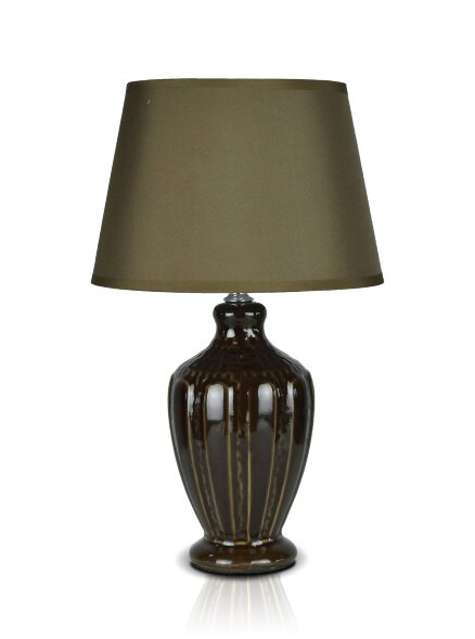 А-LE8754 Brown+Brown абажур, размер: 230*230*390мм [01103442]