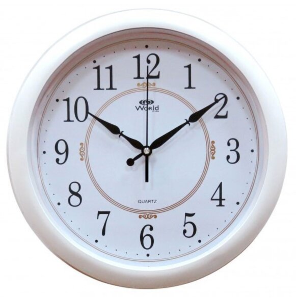 7773k W (в уп.10шт.) - Часы настенные WORLD, кварц [01085188]