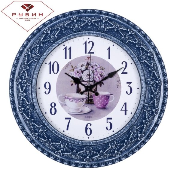 3825-005 (в кор.5шт.) - Часы настенные круглые &amp;quot;Вр [01088043]