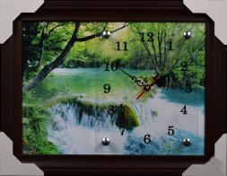 30х40 92 - Часы-картины настенные в багете Успех, [01077207]