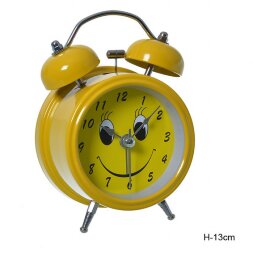 638106 (в уп.100шт.) - Будильник Смайлик /6025-1/, [01087162]