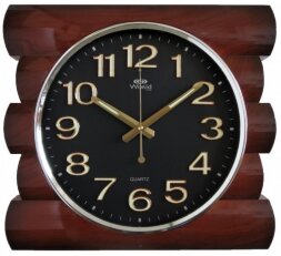 7891k TBL дер- чер (в кор.1шт.) - Часы настенные, [01085193]