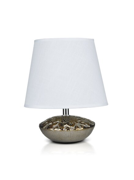 К-HY201 Bronze+White shade H21см (24) светильник н [01104506]