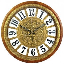 2055C BR (в кор.6шт.) - Часы настенные WORLD, накл [01086401]