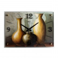 4056-576 (в кор.5шт.) - Часы настенные&amp;quot;Кувшины&amp;quot;21 [01072151]