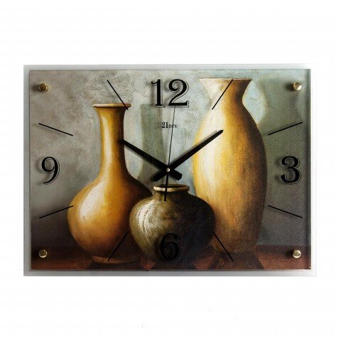 4056-576 (в кор.5шт.) - Часы настенные&amp;quot;Кувшины&amp;quot;21 [01072151]