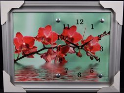 30х40 F-158a - Часы-картины настенные в багете Усп [01074737]