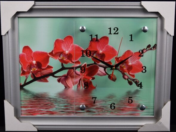 30х40 F-158a - Часы-картины настенные в багете Усп [01074737]