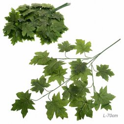 657626 (в уп.50шт.) - Искусственные листья 12шт. L [01095660]