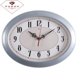 3829-100 (в кор.10шт.) - Часы настенные овал, разм [01085877]