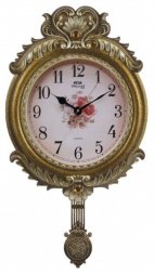 2058C BR (в уп.10шт.) - Часы настенные с маятником [01083713]