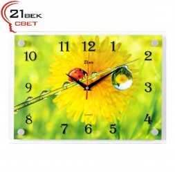 2535-129 (в кор.10шт.) - Часы настенные&amp;quot;Божья коро [01076539]