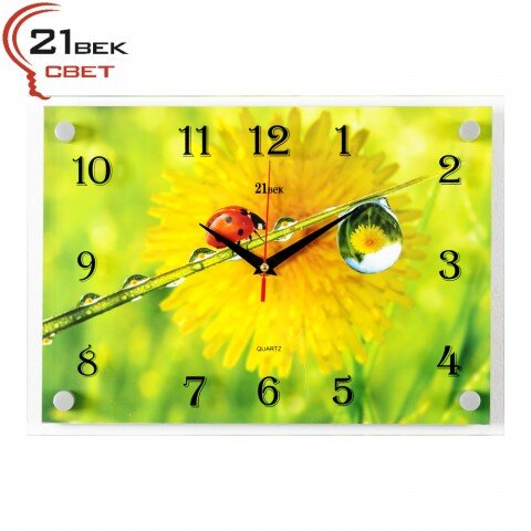 2535-129 (в кор.10шт.) - Часы настенные&amp;quot;Божья коро [01076539]
