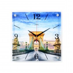 3535-1153 (в кор.10шт.) - Часы настенные квадрат. [01072361]