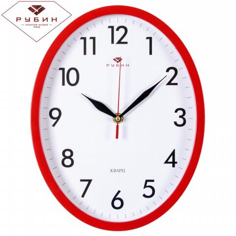 2720-101R (в кор.10шт.) - Часы настенные овальные&amp;quot; [01076575]