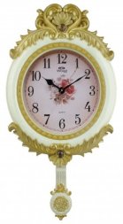 2058C W (в уп.10шт.) - Часы настенные с маятником [01083714]