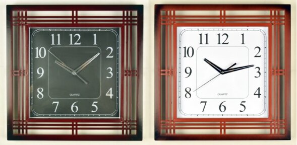 WS-5686 (в кор.10шт.) - Часы настенные квадратные, [01087419]