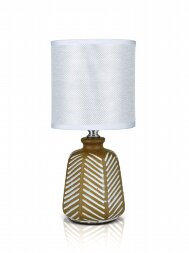 В-HS8446 I.brown+white shade, размер: 130*130*280м [01103939]