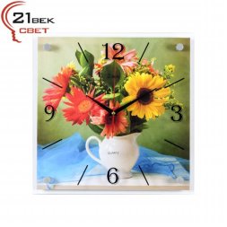 3535-277 (в кор.10шт.) - Часы настенные квадрат.&amp;quot;Г [01079525]