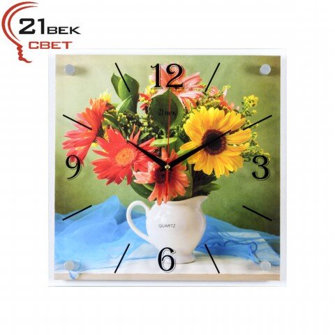3535-277 (в кор.10шт.) - Часы настенные квадрат.&amp;quot;Г [01079525]