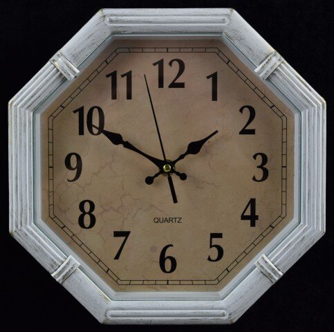 2572-WHITE Белые (в кор.30шт.) - Часы настенные, р [01076647]