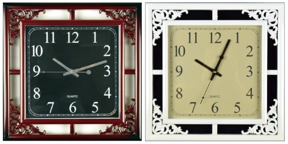 WS-5747 (в кор.8шт.) - Часы настенные квадратные, [01087440]