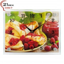 2026-195 (в кор.10шт.) - Часы настенные&amp;quot;Блинчики с [01082894]