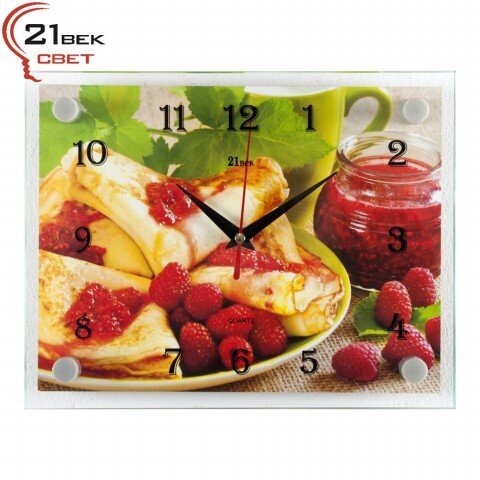 2026-195 (в кор.10шт.) - Часы настенные&amp;quot;Блинчики с [01082894]