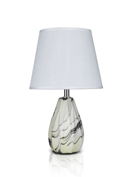 К-M408-6&amp;quot; White+White shade H33см (24) светильник [01090420]