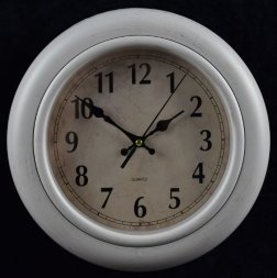 2575-CREAM Кремовые (в кор.30шт.) - Часы настенные [01076648]