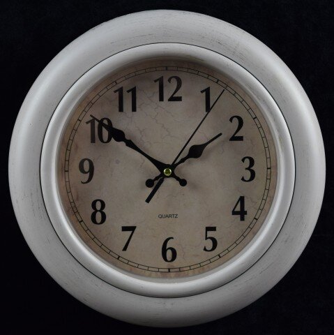 2575-CREAM Кремовые (в кор.30шт.) - Часы настенные [01076648]