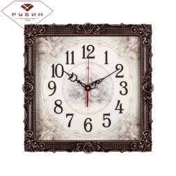 3838-003 (в кор.10шт.) - Часы настенные квадрат.&amp;quot;Ф [01088047]