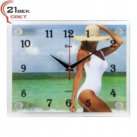 2026-196 (в кор.10шт.) - Часы настенные&amp;quot;Золотая ры [01076492]