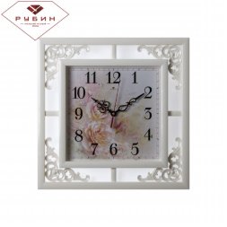 3850-100 (в кор.10шт) - Часы настенные квадрат.с у [01082912]