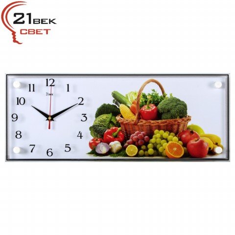 5020-116 (в кор.5шт.) - Часы настенные&amp;quot;Корзина ово [01079543]