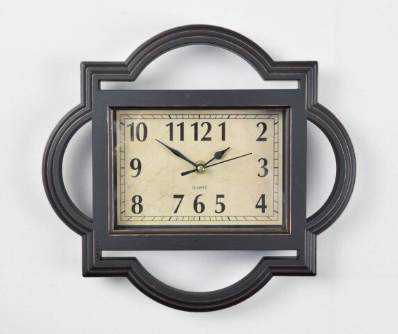 2712-XYM Чёрные (в уп.20шт.) - Часы настенные, раз [01081302]