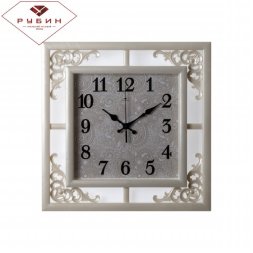 3850-101 (в кор.10шт) - Часы настенные квадрат.с у [01082387]