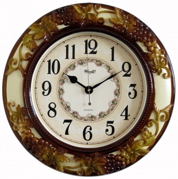 2073C BR (в кор.6шт.) - Часы настенные WORLD, выпу [01086405]
