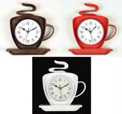 МС0461 MIX (в кор.6шт.) - Часы настенные&amp;quot;Кружка&amp;quot;, [01086820]